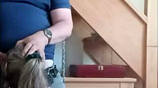 Slave session with ice cubes and blowjob on June 20, 2025