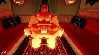 Slutting out a friend in wild and intense ways