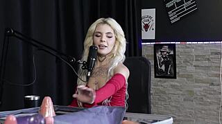 Blonde kyra sex explains anal sex with boquete and gemido in sheer red lingerie