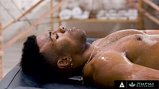 New masseuse Kyler Quinn masters slippery nuru tricks  