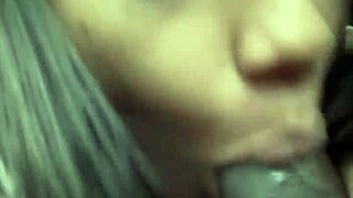 I suck the driver's huge dick to pay for the trip