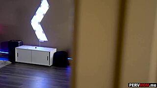 stepmom and stepdaughter help stepson together