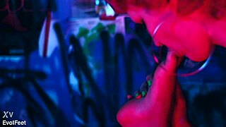 lick my soles and tickle me