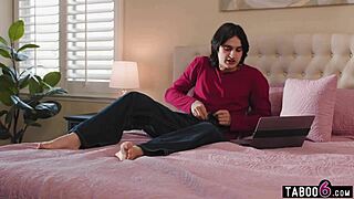 Catching Boyfriend Jerking with Unneeded Condom