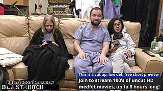 Jasmine roses thigh gets blasted with cum in bent over pose