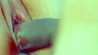 Perfect puffy pussy close-up video 4k pink pussy butt plug fuck and creampie!