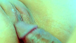 Perfect puffy pussy close-up video 4k pink pussy butt plug fuck and creampie!