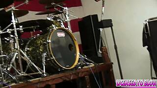 Brylee Remington, that submissive teen 18+, deepthroats a monster cock in lingerie! 🍆💦