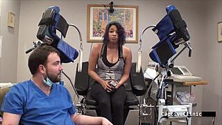 Phoenix Rose Feels Intense Pleasure With Vibrator Backstage