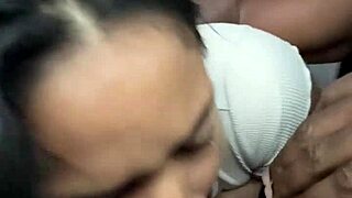 I suck the driver's huge dick to pay for the trip