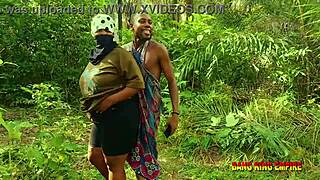 Watch this amateur bbw babe fuck in the bush on vacation