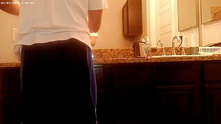 Tidying Up the Bathroom with Casual Flair