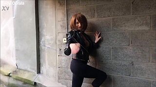 Flashing Naked In The Street For The First Time - Part 2