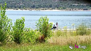 Natali Quinn Hunts Public Bangs in Swamp with Stranger