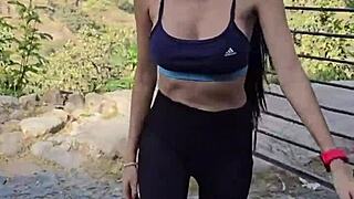 karol smith gets public blowjob in the forest 😍