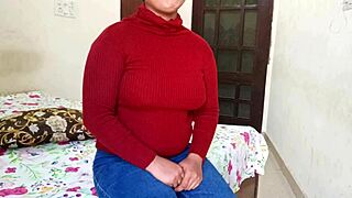 Cute indian girl subtly hints at hardcore fuck in front of family close up