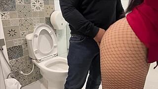 The secretary gets licked and fucked in the office bathroom.