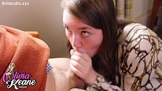 British 18-year-old, tell me about sucking off that older stranger