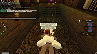 Hey, let’s watch this wild Roblox porn banging!