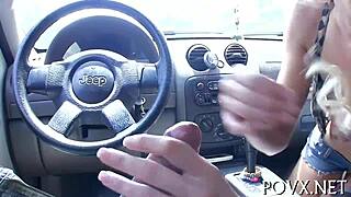 Hot Girl Teasing Her Breasts?