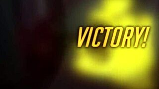 midget has fun with tall french lady in a game