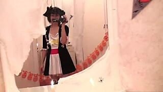 Sexy Pirate Girl Strips For Cam?