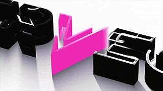 pervect liz rainbow plays with toys in heels