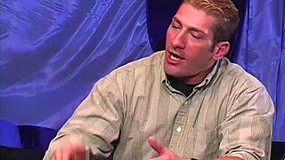 she's doing dp and getting cum streams on lips