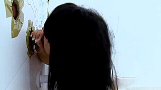 Hot Nasty Teen Gangbanged By Older Men In Glory Hole