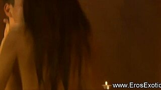 Exotic sex turns wild with erotic Asian milf in sensual interracial action.