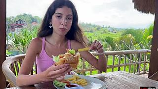 I Asked The Waiter To Cum On My Face In A Public Cafe