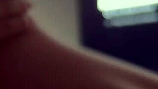 I love how he touches my ass and I ride that dildo deliciously!