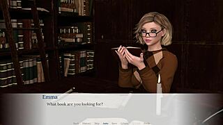 Let's play with Emma in the library?