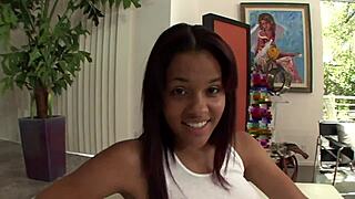 Petite Cute Girl Gets Wet Pussy Fucked In Quickie Passion