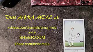 booty bounce pmv featuring anna mole in stockings and fishnets riding dildo