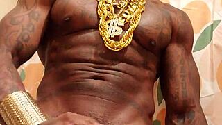 worship that big black hairy dick!