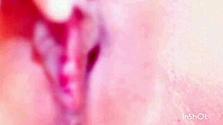 Can you believe this Asian amateur's intense clit massage session on cam?