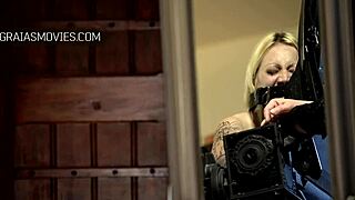 Blonde babe couldn't resist the RIDING CROP in kinky play!