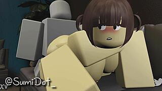 Roblox Character Bent Over For Doggystyle And Missionary Sex