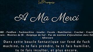 A Ma Merci: French Dirty Talk Joi Femdom Audio