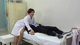 Hell Yeah! Nympho Teacher Fingers Ass and Pegs with Strapon