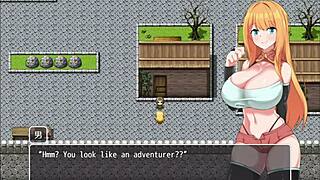 Aventureira Helps Boyfriend In Store But Deals With Disgusting Man - Ntr Adventurer Riena - Part 1