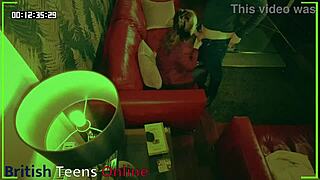 Oh my! Voyeur student spied sexy long-haired teacher getting FUCKED in homemade cosplay foreplay!