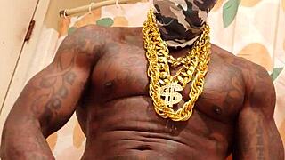 worship that big black hairy dick!