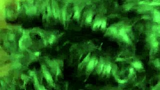 Ebony babe sucks cock nicely