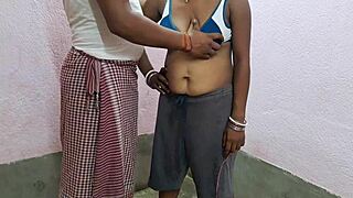 Indian Step Sister's Tight Pussy Drenched in Dorm Fantasy