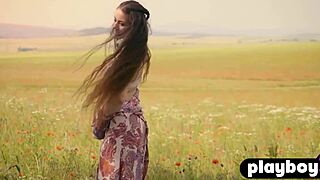 Sexy Teen 18+ Joy Draiki Stuns in Amazing Playboy3 Posing Action