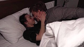 Sweet Brunette Moans Bitch Fucked Doggy-Style