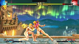 street fighter randomness with nude outdoor fights and public nudity 😏