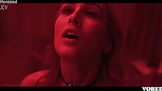 Girl has intense lesbian sex with roommate and unbirths her vore trailer